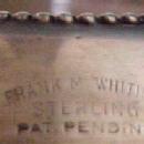 Whiting Sterling Silver Toothpick - Glass