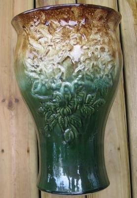 UMBRELLA Holder ~ Antique American Art Pottery