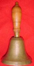 SCHOOL BELL Brass - Collectibles