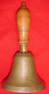 SCHOOL BELL Brass - Collectibles
