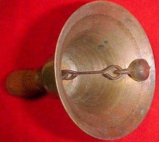 SCHOOL BELL Brass - Collectibles
