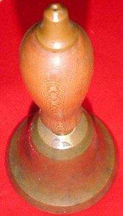 SCHOOL BELL Brass - Collectibles