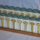 Four CASINO POKER Glass and Coaster Sets in Original Box