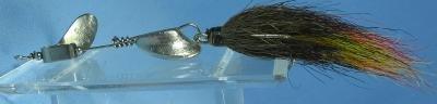 old BUCKTAIL SPINNER - Vintage Fishing Lure - sporting