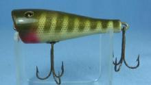 Creek Chub PLUNKER Wooden Fishing Lure with Glass Eyes - Vintage Sporting