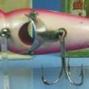 Vintage Creek Chub JIGGER Fishing Lure BLEEDING FROG Finish with Original Box - sporting