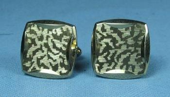 vintage Classic Goldtone Cuff Links by Hickok - Estate Jewelry