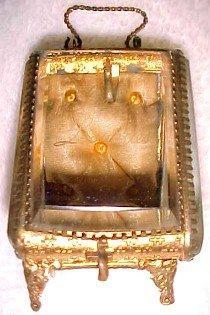 Watch Casket Case ORMOLU Beveled - Glass