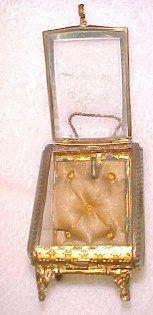 Watch Casket Case ORMOLU Beveled - Glass