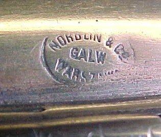 Cigar JUDAICA NORBLIN Co. - Silver