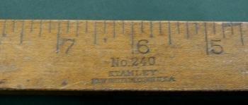 Stanley #240 EXTENSION RULE Ruler - Vintage Tool
