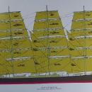 Nautical TALL SHIPS Print Portfolio Collection - Vintage Sailing Boat Arrangement - FAL