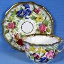 Hammersley Cup & Saucer Pottery AWESOME Rich Color English Porcelain
