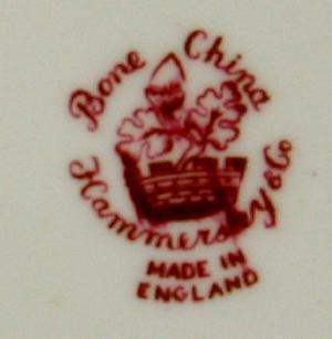 Hammersley Cup & Saucer Pottery AWESOME Rich Color English Porcelain