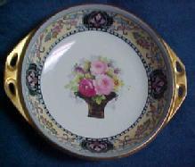 Noritake NIPPON Rose Basket Bowl - Porcelain/Fine China