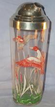Glass DUCK Cocktail Shaker - Sporting