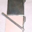 Sterling Chatelain Note Pad Pen - Silver