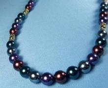 Jewelry Marvella Bead Necklace - Vintage Mardi Gras Color Jewelry