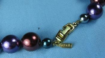 Jewelry Marvella Bead Necklace - Vintage Mardi Gras Color Jewelry