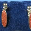 Jewelry Vintage GOLDSTONE Drop Earrings - Costume Jewelry