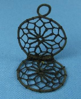 Jewelry Antique Mourning HAIR Medallion - Jewelry