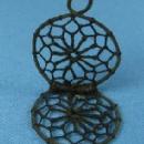 Jewelry Antique Mourning HAIR Medallion - Jewelry