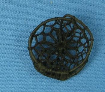 Jewelry Antique Mourning HAIR Medallion - Jewelry