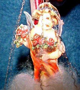 Angel Ornament Wire WrapCHRISTMAS - Glass