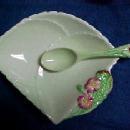 Carlton Ware BEGONIA Mint Dish - Porcelain/Fine China