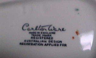 Carlton Ware BEGONIA Mint Dish - Porcelain/Fine China