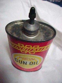 WINCHESTER Gun Oil Tin - Advertising