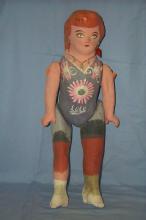Neiman Marcus LULU Jointed Paper Mache Doll
