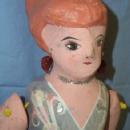 Neiman Marcus CUCA Jointed Paper Mache Doll