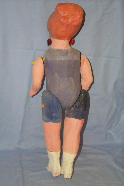 Neiman Marcus CUCA Jointed Paper Mache Doll