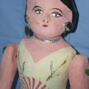 Neiman Marcus LUS Jointed Paper Mache Doll