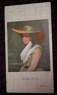 1911 Cruise Menu Norddeutscher Lloyd, Bremen - Advertising