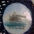 D.&C. Steamer Cleveland Flow Blue- Porcelain/Fine China