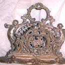 BRONZE Cupid Heart Letter Holder - Metalware