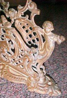 BRONZE Cupid Heart Letter Holder - Metalware
