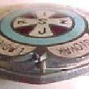 SLOVIC CATHOLIC 1930 Enameled LADIES UNION PIN