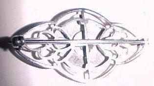SLOVIC CATHOLIC 1930 Enameled LADIES UNION PIN