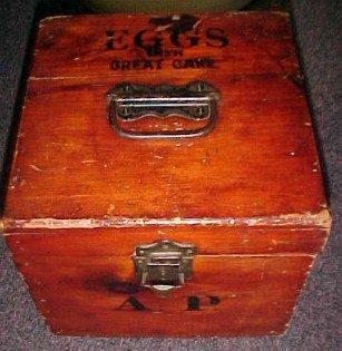 EGG CRATE Box Wooden - Miscellaneous