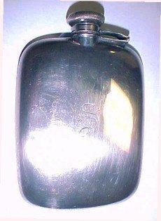 Sterling Flask Lady's - Silver