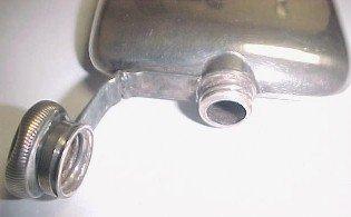 Sterling Flask Lady's - Silver