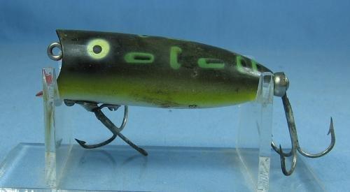 old Heddon BABY LUCKY 13 Frog Fishing Lure - Vintage Sporting Fish Bait