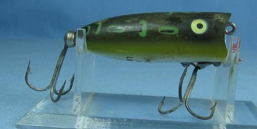 old Heddon BABY LUCKY 13 Frog Fishing Lure - Vintage Sporting Fish Bait