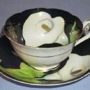 Occupied Japan LILY Porcelain Cup and Saucer