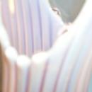 Beautiful Pink Opalescent Ribbed Art Glass Vase