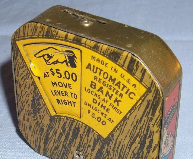 ELF Dime Register Metal Bank - Toys