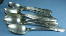 vintage Oneida LYNNWOOD Silverplate Flatware 12pc Teaspoon Lot